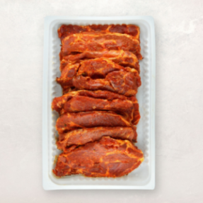Côtes de porc à la...