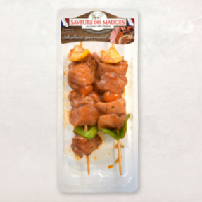 Brochettes de filet de...