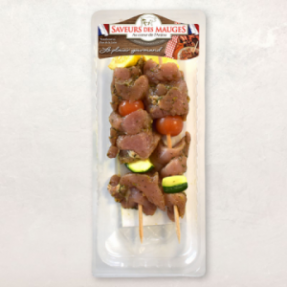 Brochettes de dinde...