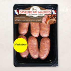 Saucisses artisanales à la...