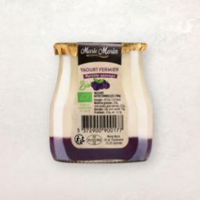 Yaourt fermier myrtille BIO...
