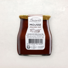  Mousse chocolat noir 90g